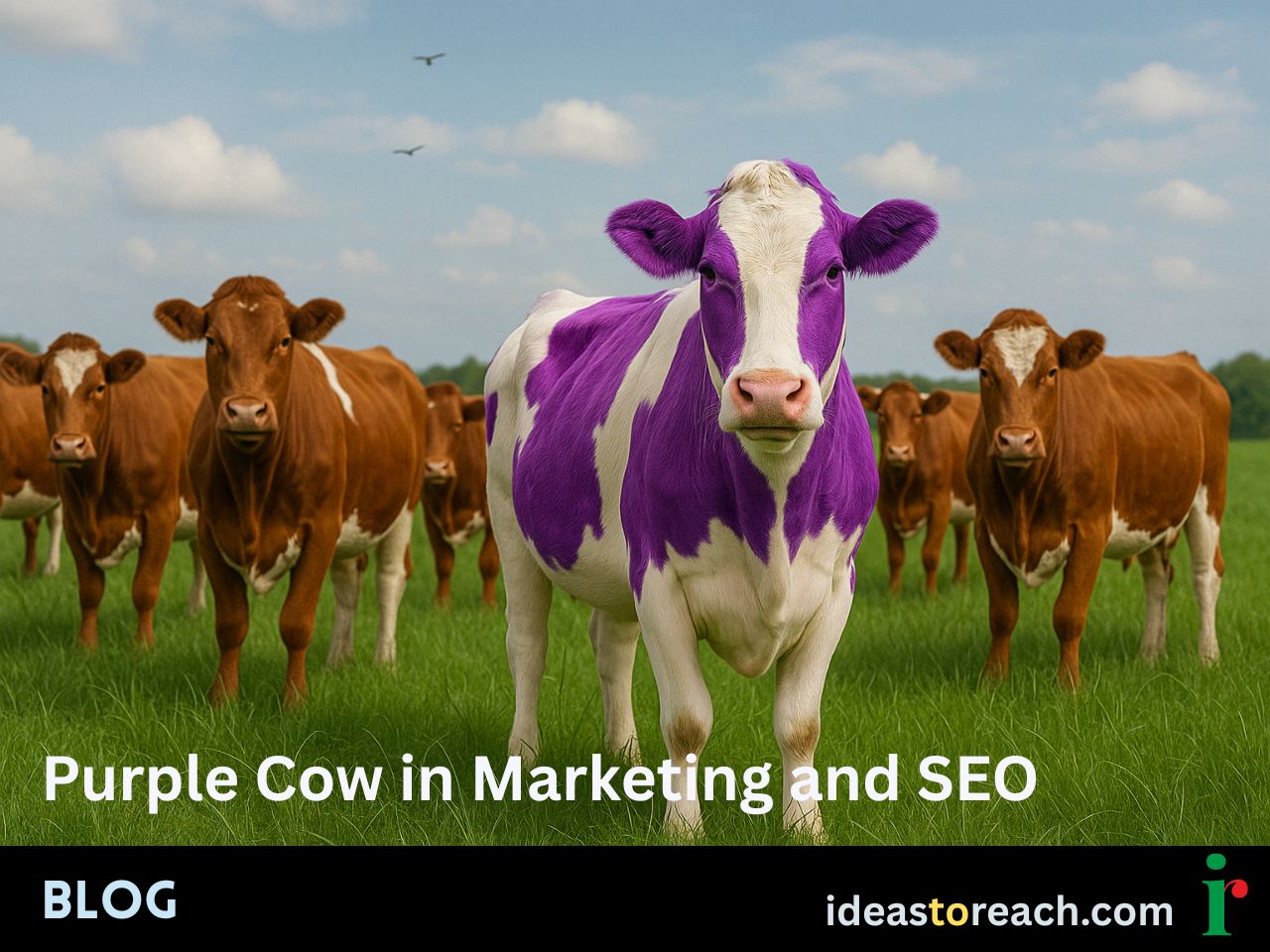 What Is a Purple Cow in SEO? Stand Out Online Today